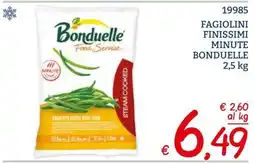 Zona Fagiolini finissimi minute Bonduelle offerta
