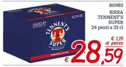 Zona Birra Tennent's Super offerta