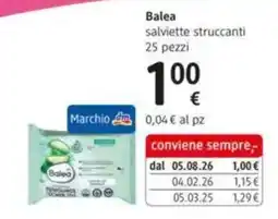 dm drogerie markt Balea salviette struccanti offerta