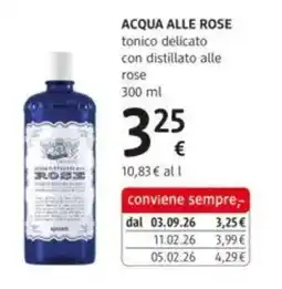 dm drogerie markt Acqua alle rose offerta