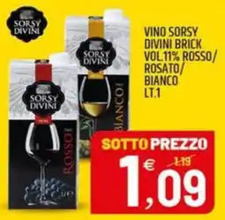 Ard Discount Vino Sorsy Divini Brick offerta