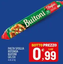 Ard Discount Pasta sfoglia rotonda Buitoni offerta
