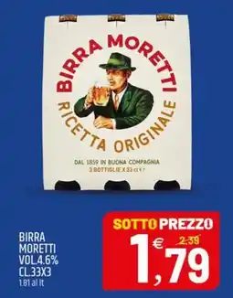 Ard Discount Birra Moretti offerta