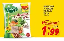 Ard Discount Minestrone 14 verdure Ortozero offerta