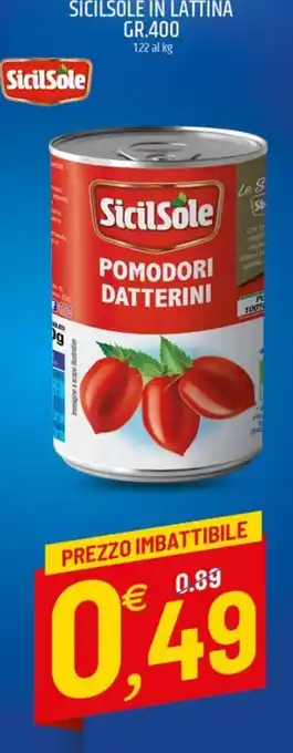 SicilSole pomodori datterini
