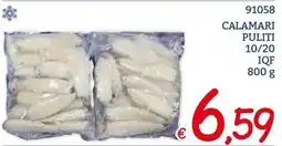 Zona Calamari puliti offerta