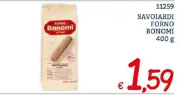 Zona Savoiardi Forno Bonomi offerta