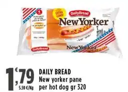 Rossotono Carrefour Daily Bread New Yorker offerta