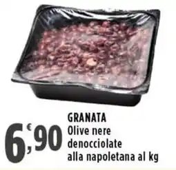Rossotono Carrefour Granata Olive nere denocciolate alla napoletana offerta