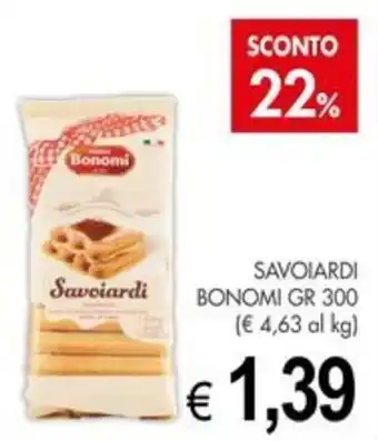 Savoiardi Bonomi