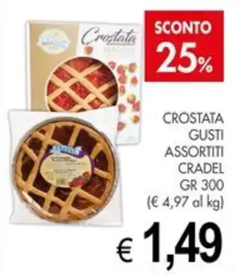 Crostata gusti assortiti Cradel