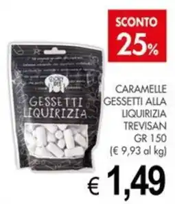 PrestoFresco Caramelle Gessetti alla liquirizia offerta