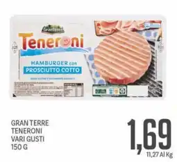 Supermercati Piccolo Teneroni Hamburger con Prosciutto Cotto offerta