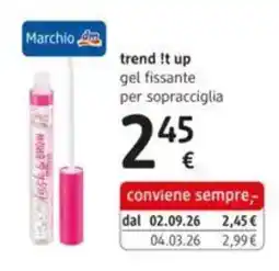 dm drogerie markt trend it up gel fissante per sopracciglia offerta