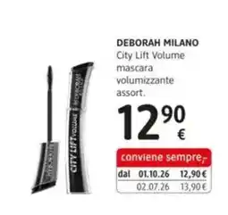 dm drogerie markt Deborah Milano City Lift Volume mascaravolumizzante assort. offerta