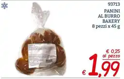 Zona Panini al burro Bakery offerta