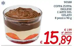 Zona Coppa zuppa inglese l'arte del gelato offerta