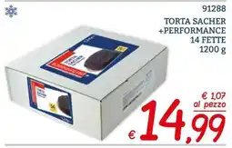 Zona Torta Sacher +Performance offerta