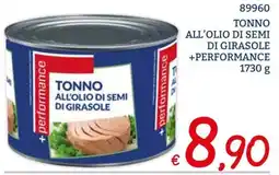 Zona Tonno all'olio di semi di girasole +performance offerta