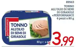Zona Tonno all'olio di semi di girasole +performance offerta