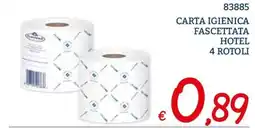 Zona Carta igienica fascettata hotel offerta