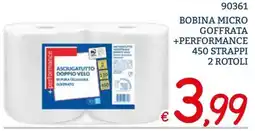 Zona Asciugatutto doppio velo performance offerta