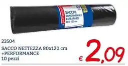 Zona Sacco nettezza +performance offerta