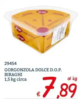 Zona Gorgonzola dolce D.O.P. Biraghi offerta
