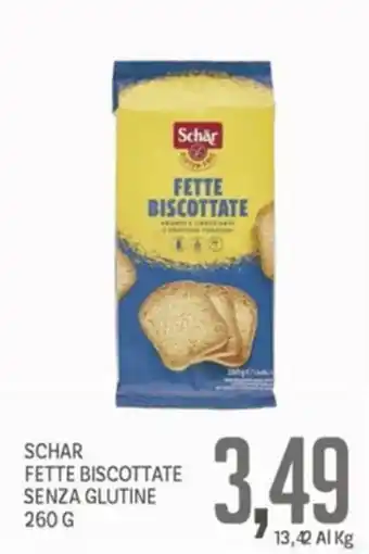Schar fette biscottate senza glutine