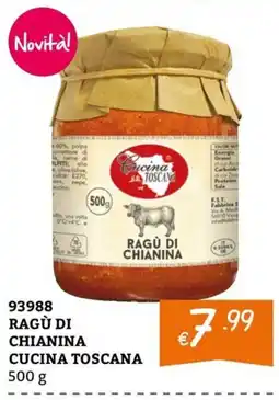 Zona Ragù di Chianina Cucina Toscana offerta