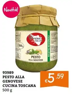 Zona Pesto alla genovese cucina toscana offerta