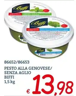 Zona Pesto alla genovese senza aglio Biffi offerta