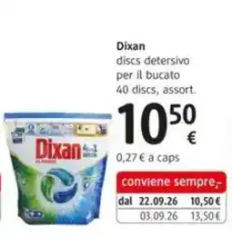 dm drogerie markt Dixan discs detersivo per il bucato offerta