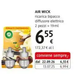 dm drogerie markt Air Wick ricarica bipacco diffusore elettrico offerta