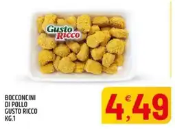 Ard Discount Bocconcini di pollo gusto ricco offerta