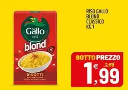 Ard Discount Riso Gallo blond classico offerta