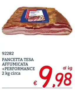 Zona Pancetta tesa affumicata +performance offerta
