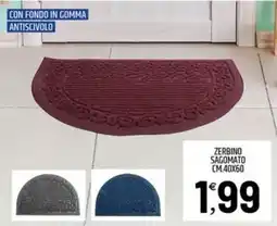 Ard Discount Zerbino sagomato offerta