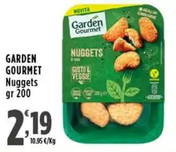 Rossotono Carrefour Garden Gourmet Nuggets offerta