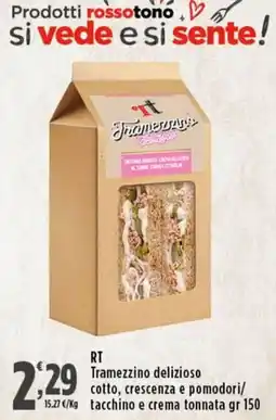 Rossotono Carrefour Tramezzino delizioso offerta