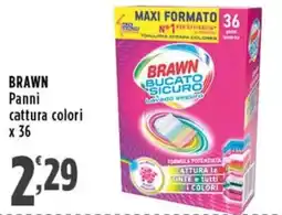 Rossotono Carrefour Brawn panni cattura colori offerta