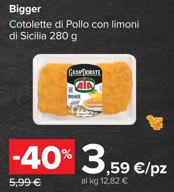 Cotolette di Pollo con limoni di Sicilia
