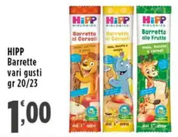 Rossotono Carrefour HIPP Barrette vari gusti offerta