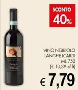 PrestoFresco Vino Nebbiolo Langhe Icardi offerta