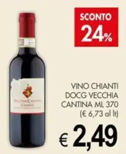PrestoFresco Vino Chianti DOCG Vecchia Cantina offerta