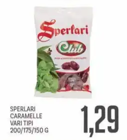 Supermercati Piccolo Sperlari caramelle vari tipi offerta