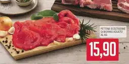 Supermercati Piccolo Fettine sceltissime di bovino adulto offerta