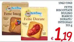 Zona Fette Dorate Mulino Bianco offerta