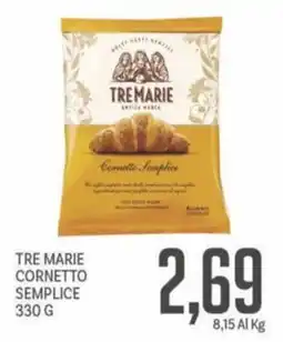 Supermercati Piccolo Tre Marie Cornetto Semplice offerta