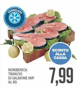 Supermercati Piccolo Noriberica trancio di salmone IWP offerta